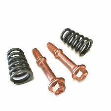EXHAUST PIPE BOLTS & SPRINGS BRASS PLATED FOR SAMURAI 85-95 New picture