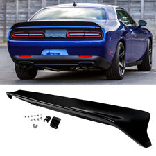 Rear Spoiler w/Camera Hole Gloss Black Fits For 08-22 Dodge Challenger Hellcat picture