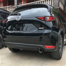 2x Black Stainless Steel Tail Exhaust Tips Muffler Pipe for Mazda CX-5 2012 on picture