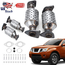 2pcs Exhaust Catalytic Converter Fits For Nissan Frontier Pathfinder Xterra NV picture