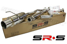 SRS Full Stainless Steel CATBACK EXHAUST SYSTEM FOR 93-97 Honda Del Sol 94 95 picture