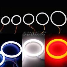 Pair 60-120mm LED COB Light Angel Eyes Halo Rings DRL for Car Headlight Retrofit picture