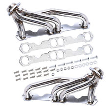 Stainless Steel Exhaust Headers Truck For Chevy GMC 88-97 5.0L/5.7L 305 350 V8 picture
