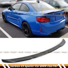For 2014-2021 BMW F22 2 SERIES F87 M2 CS Style Carbon Fiber Rear Trunk Spoiler picture