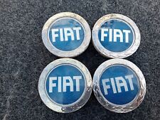 x4 Fiat Punto Bravo 50mm Alloy Wheel Centre Caps Set Genuine Ref3cpm picture