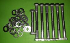 Cadillac V8 331 390 Engine EXHAUST Manifold Header Stainless Hex Bolts Fleetwood picture