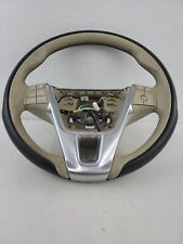 2016 VOLVO S60 T5 BEIGE BLACK LEATHER STEERING WHEEL VOICE CRUISE OEM 16 17 18 picture