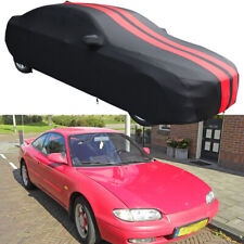For Mazda MX-6 Satin Stretch Indoor Car Cover Dustproof Scratch Protect Custom picture
