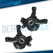 Pair Front Steering Knuckles and Wheel Hub Bearings for 2007-2012 Dodge Caliber picture