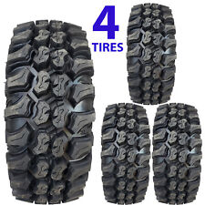 FOUR Mini Truck Tires 23x8R-12 23x8.00R-12 Super Grip CANINE 8ply RADIAL 23x800 picture