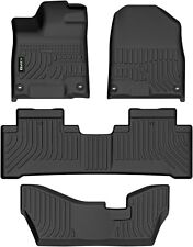 All Weather Floor Mats Liner For 14-20 Acura MDX TPE 5 Pcs 1st & 2nd & 3rd Row picture