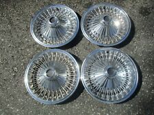 1970 to 1976 Plymouth Barracuda Charger Volare 14 inch hubcaps wheel covers picture