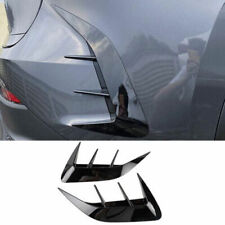 For 22-23 Lexus NX 250 350 350H Gloss Black Rear Bumper Both Side Air Inlet Trim picture
