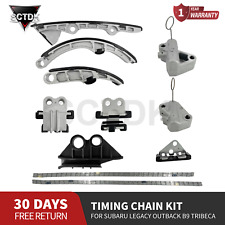 11 PCS Timing Chain Kit Set For SUBARU LEGACY OUTBACK EZ30 EZ30D B9 TRIBECA 3.0L picture