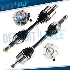 Front CV Axle Drive Shaft Wheel Hub Bearing for Chevy Impala Regal No SS w/ ABS picture