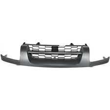 Grille For 2002-2004 Nissan Xterra Gray Plastic picture