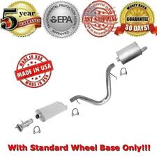 Fits: 2002-2005 GMC Envoy 4.2L Muffler Resonator Pipe Exhaust System Kit picture