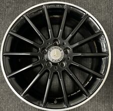 Mercedes A250 A220 CLA250 19-21 aluminum OEM wheel rim 18 x 7.5 Black picture