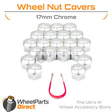 Chrome Wheel Nut Bolt Covers 17mm GEN2 For VW Golf R32 [Mk4] 02-04 picture