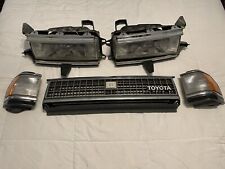 86 87 88 MX73 Cressida Headlight Assembly, Brackets Grill Corner Markers Wiring picture