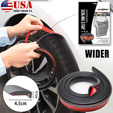 ❤3M Extra Wide Arches Fender Flares Wheel Eyebrow Trim Strip Arch Lip Protectors picture