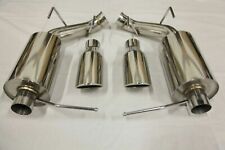 For 2011-2014 Ford Mustang V6 3.7L Trident Motorsports Axle Back Muffler Exhaust picture