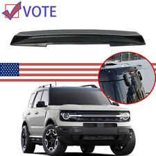 FOR FORD BRONCO SPORT 2021-2023 REAR ROOF SPOILER WING GLOSS BLACK MOUNTED ABS picture