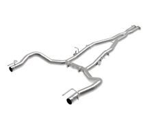 aFe MACH Force-Xp 3in 304 SS Cat-Back Exhaust fits 15-20 Dodge Charger Hellcat picture