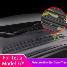  For Tesla Model Y Air Inlet Protective Cover Insect-proof Net Front Cover Trim picture
