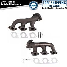 Exhaust Manifold w/ Gaskets Kit LH & RH Sides for Ford F150 E150 V6 4.2L picture