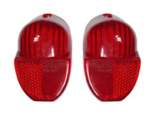 New Pair Rear Brake Tail Lamp Lenses Triumph Spitfire GT6 1962-70 Red Lens picture
