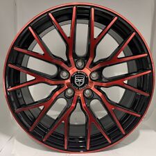 G43 18 inch Black Red Rims fits DODGE DART GT 2014 - 2018 picture