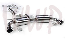 Stainless Dual CatBack Exhaust Mufflers System For 15-17 Volkswagen GTI 2.0T MK7 picture