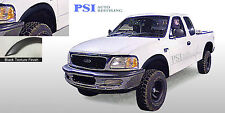 Black Textured Rugged Fender Flares 1997 - 2003 Ford F-150 ; Styleside Only 4pc picture