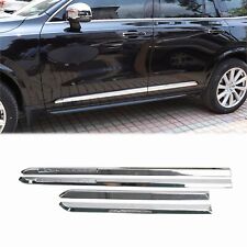 for Volvo XC90 2015-2020 Exterior Chrome Side Door Body Molding Cover Trim 4pcs picture