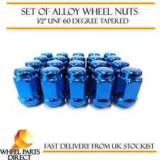 Alloy Wheel Nuts Blue (16) 1/2