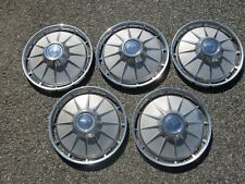 Factory 1961 Chevy Corvair Monza 13 inch hubcaps wheel covers picture