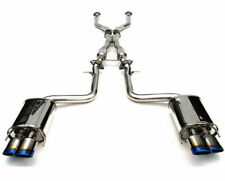 Invidia Q300 Catback Dual Exhaust for 14-21 Lexus RCF RC-F (Rolled Ti Tips) picture