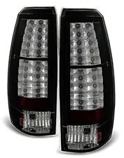 ESCALADE EXT  2007 - 2013   TAIL LIGHTS LEFT + RIGHT  LED CLEAR BLACK HOUSING picture