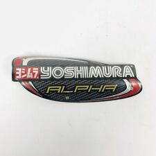 Yoshimura Alpha Exhaust Motorcycle Emblem Name Plate Nameplate picture