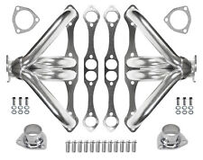NEW SMALL BLOCK CHEVY HUGGER TIGHT-FIT HEADERS,CERAMIC HOT COATED,STREET ROD,HOT picture