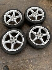 VAUXHALL ASTRA MK4 ZAFIRA B 05-09 SET OF 4 WHEELS TYRES 225/40/18 #XX5 picture