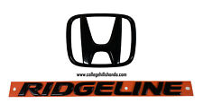 2017-2023 Genuine Honda Ridgeline Gloss Black Emblem Kit OEM NEW 08F20-T6Z-100 picture