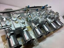 Triple Nismo Mikuni44phh& intake manifold/linkages Datsun240Z,260Z,280Z,L24,L28 picture
