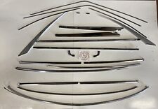 Mazda Rx3 Coupe Window Stainless Trim Set Chrome picture