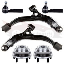 6PCS Front Wheel Bearing Lower Control Arm Kit Fits 96-00 Plymouth Grand Voyager picture