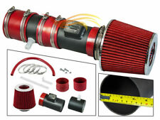 BCP RW RED For 12-17 Traverse Enclave Acadia 3.6L V6 Air Intake System +Filter picture