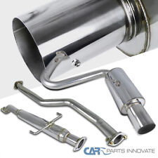 Fits 05-10 Scion tC Chrome Polished Stainless Steel Catback Exhaust Muffler picture