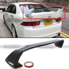 Fit 04-08 Acura TSX Sedan JDM Unpainted Mugen Style 3PCS Trunk Wing Spoiler  picture