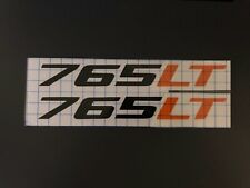 2x McLaren 765LT Logo Vinyl Sticker Decal 6